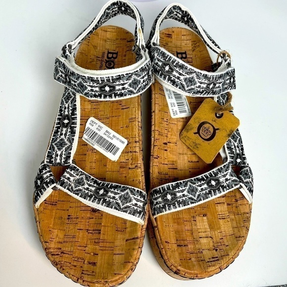 🆕Born Sirena Sporty Cork Wedge Sandals Size 11 NWT NO Box Retails $125 - Picture 4 of 8